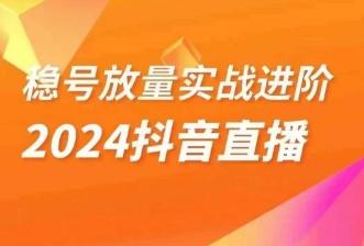 稳号放量实战进阶—2024抖音直播，直播间精细化运营的几大步骤-鑫梵淘