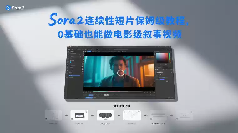 Sora2连续性短片保姆级教程，0基础也能做电影级叙事视频-鑫梵淘