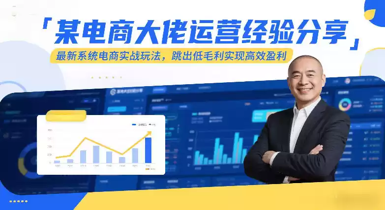 某电商大佬运营经验分享，最新系统电商实战玩法，跳出低毛利实现高效盈利(更新)-鑫梵淘