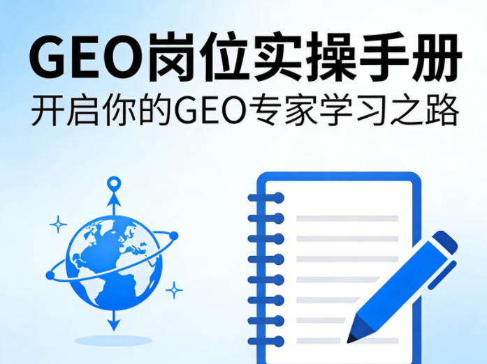 GEO岗位实操手册，开启你的GE0专家学习之路-鑫梵淘
