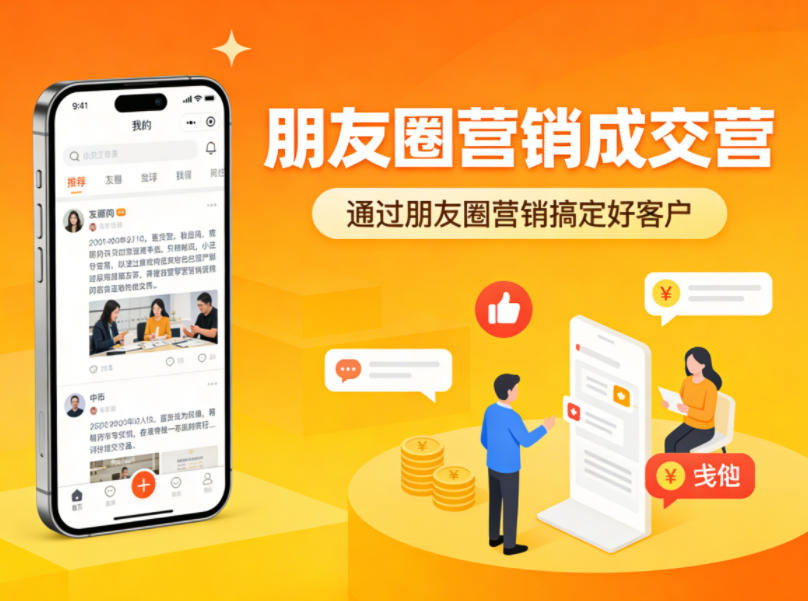 朋友圈营销成交营，通过朋友圈营销来搞定好客户-鑫梵淘