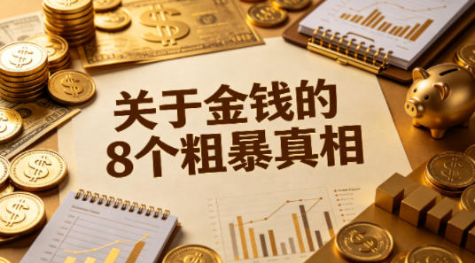 某公众号付费文章：关于金钱的8个粗暴真相-鑫梵淘