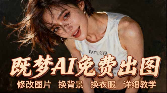 即梦AI全功能实战课：出图、换背景、照片动起来、唱歌说话，Seedance2.0全教学-鑫梵淘