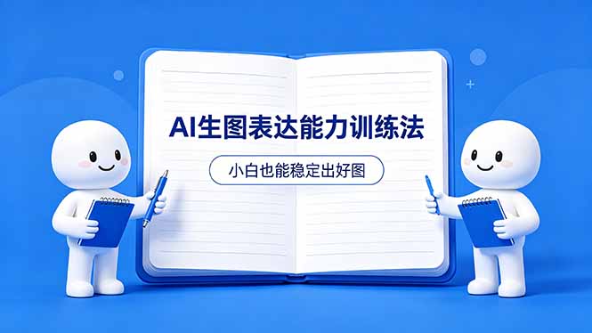 AI生图不是做漂亮图，而是表达能力。这套方法让小白也能稳定出好图-鑫梵淘