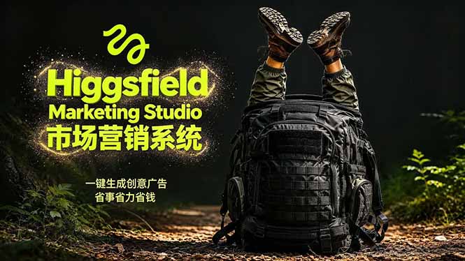 AI广告工作流实战：从脚本到画面用Higgsfield完成，商家也能做品牌视频，省万元成本！附提示词-鑫梵淘