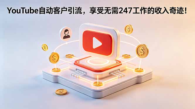 YouTube 自动客户引流，享受无需 247 工作的收入奇迹！【原创双语字幕】-鑫梵淘