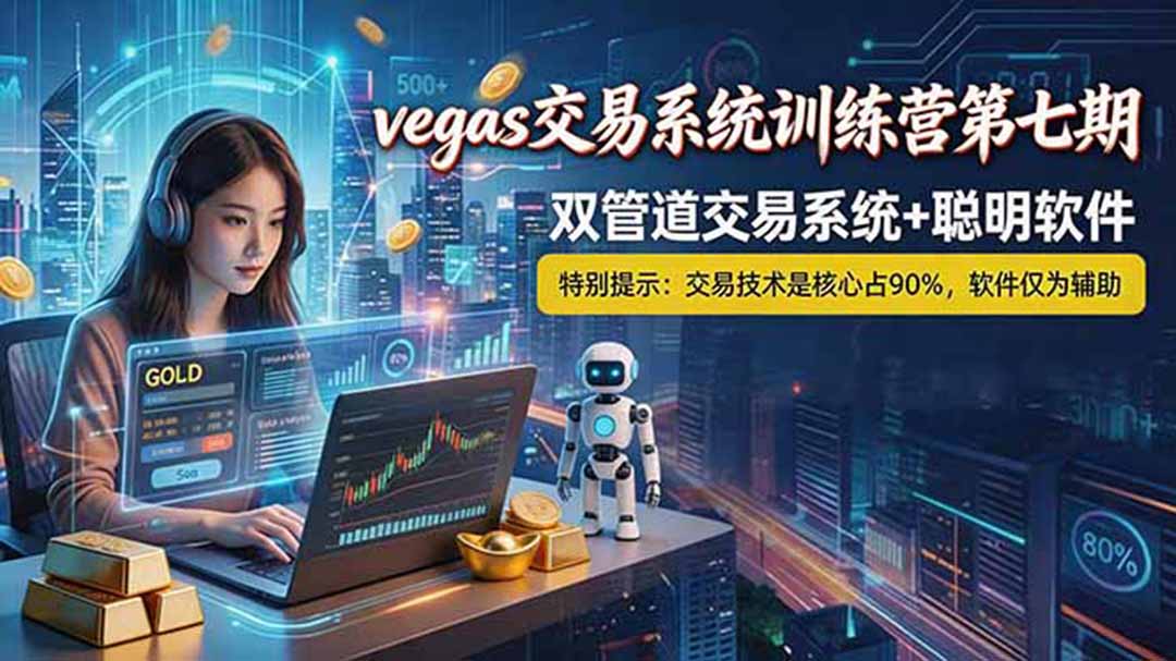 【海外美金AI搬砖】Vegas交易技术+聪明软件， 黄金期货日赚50-1000U， 长期稳定，小白轻松上手-鑫梵淘