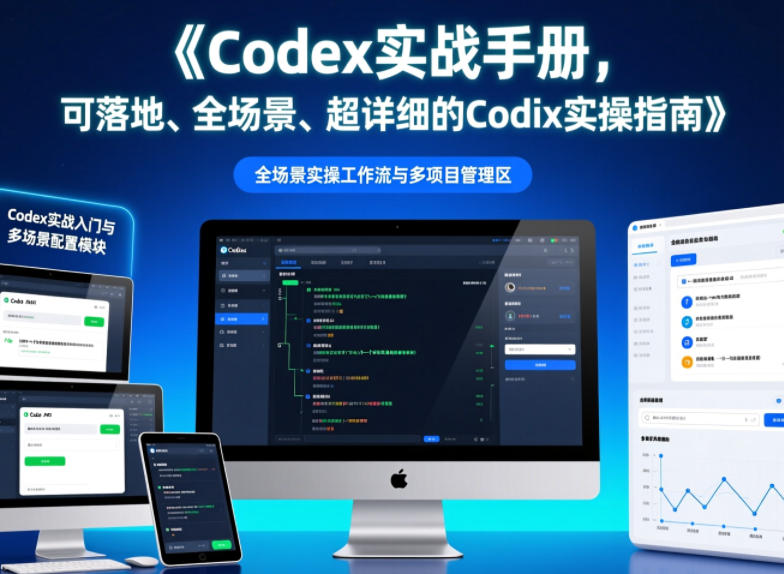 Codex实战手册，可落地、全场景、超详细的Codex实操指南-鑫梵淘