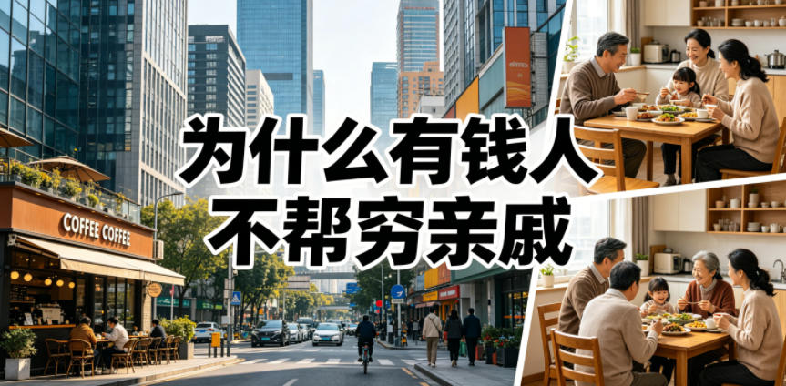 付费文章：为什么有钱人不帮穷亲戚？-鑫梵淘