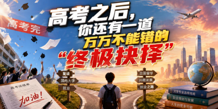 付费文章：高考之后，你还有一道万万不能错的“终极抉择”-鑫梵淘