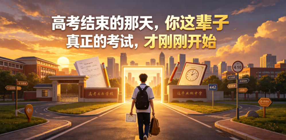 付费文章：高考结束的那天，你这辈子真正的考试，才刚刚开始-鑫梵淘