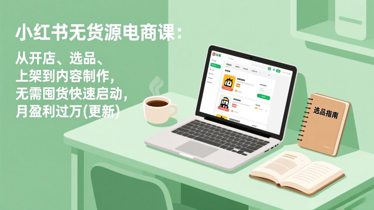 小红书无货源电商课(6月22更新-鑫梵淘