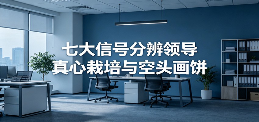 付费文章《七大信号分辨领导真心栽培与空头画饼》读懂管理背后人性逻辑-鑫梵淘