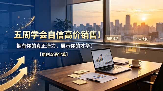 五周学会自信高价销售！拥有你的真正潜力，展示你的才华！【原创双语字幕】-鑫梵淘