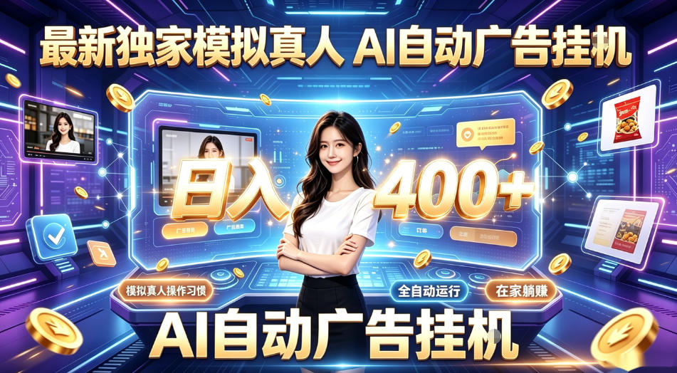 最新独家模拟真人，AI自动挂号挂G，日入400+，全程全自动运行，无需人工【揭秘】-鑫梵淘