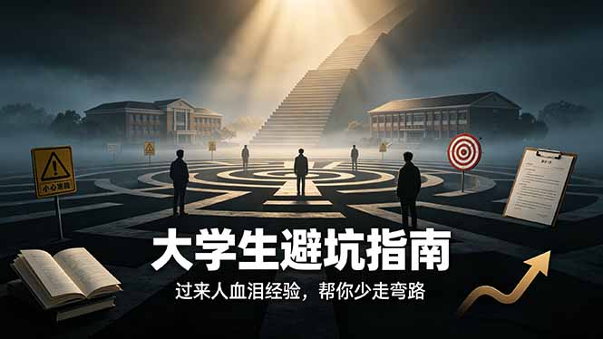 付费文章：大学生避坑指南 ，过来人血泪经验，帮你少走弯路-鑫梵淘