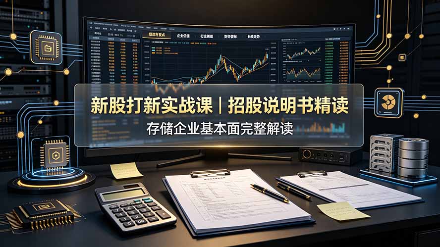 付费文章：新股打新实战课｜招股说明书精读，存储企业基本面完整解读-鑫梵淘