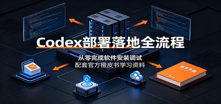 Codex部署落地全流程：从零完成软件安装调试，配套官方橙皮书学习资料-鑫梵淘