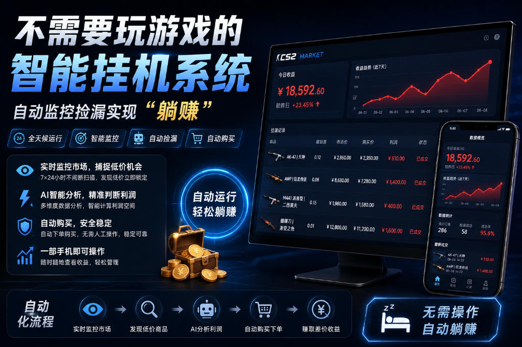 不用玩游戏的游戏搬砖项目，无需自己挂G，无需购买任何额外设备，所有数据支持任何形式验证【揭秘】-鑫梵淘