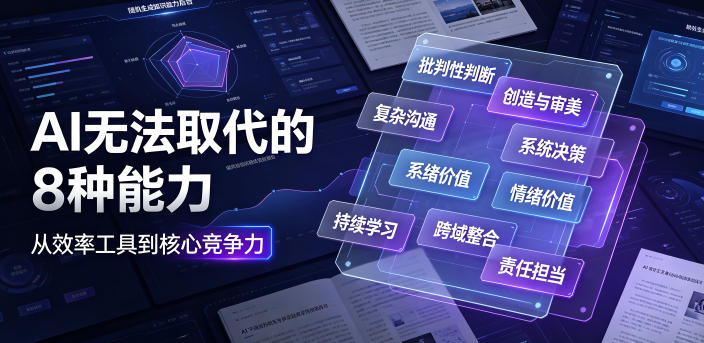 付费文章：AI无法取代的8种能力-鑫梵淘