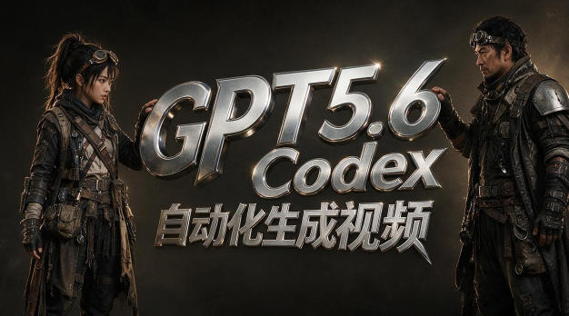 GPT5.6+Codex自动化视频生成：提示词设计×角色设定×封面海报×工作流思路，高效产出AI视频-鑫梵淘