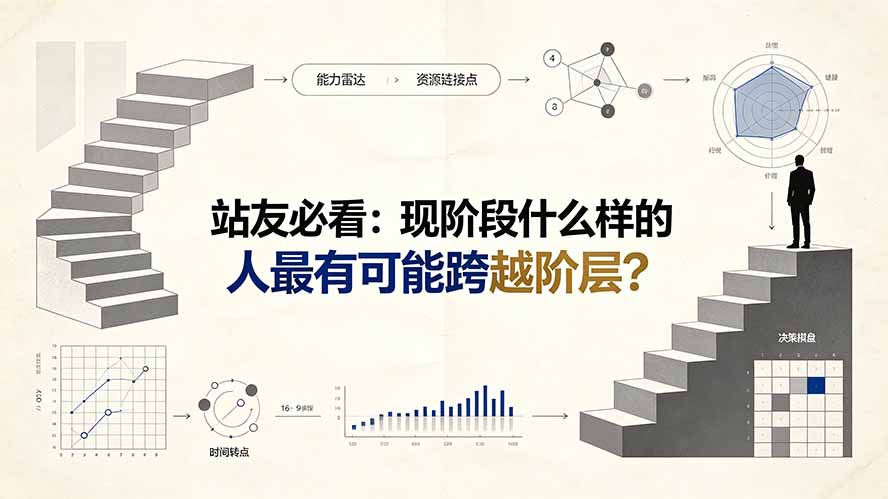 付费文章：站友必看：现阶段什么样的人最有可能跨越阶层?-鑫梵淘
