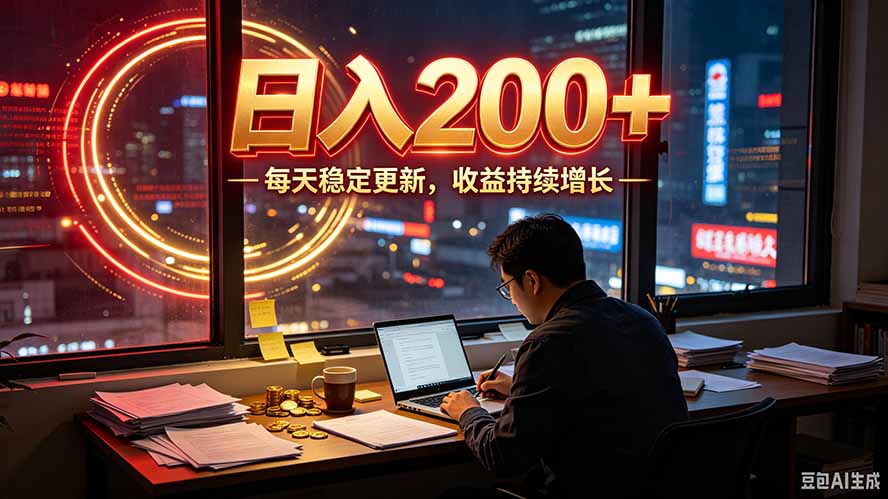 番茄达人变现新玩法，全自动运行 每日300+-鑫梵淘