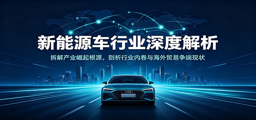 新能源车行业深度解析：拆解产业崛起根源，剖析行业内卷与海外贸易争端现状-鑫梵淘