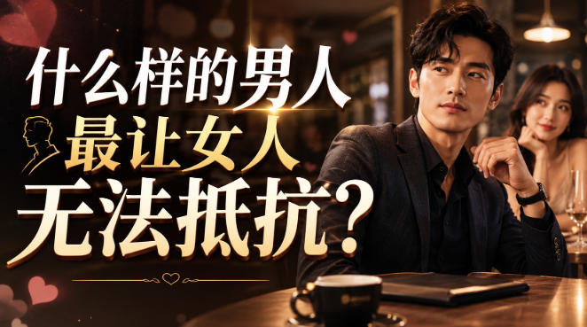 付费文章：什么样的男人最让女人无法抵抗？-鑫梵淘