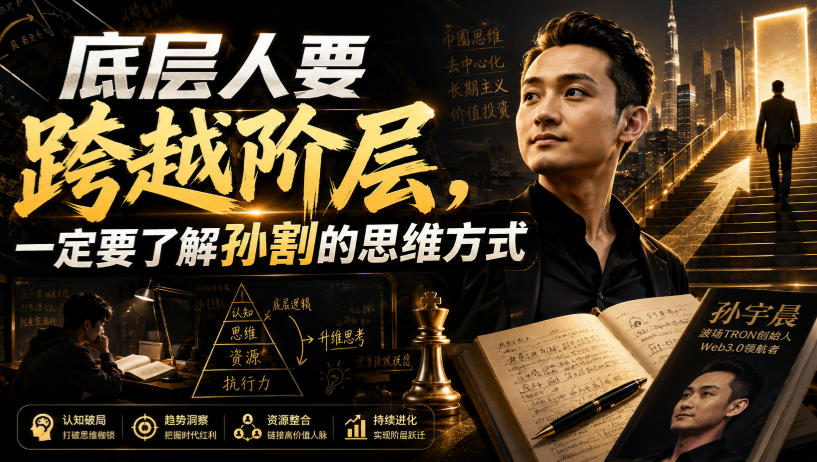 付费文章：底层人要跨越阶层，一定要了解孙割的思维方式-鑫梵淘