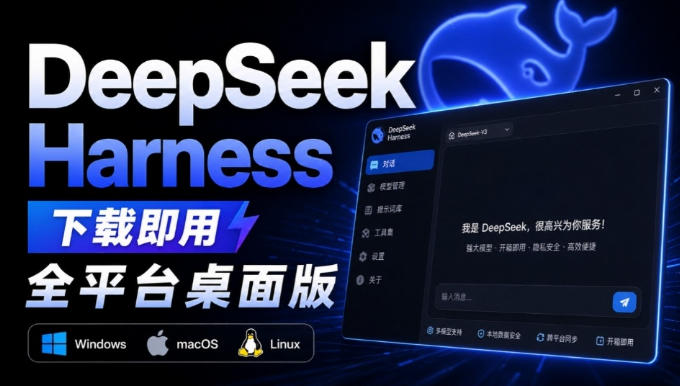 Github上近20万Stars，Harness现在可以双击运行使用了，Harness全平台桌面版-鑫梵淘