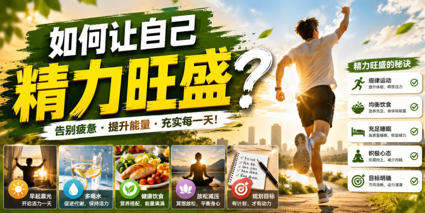 付费文章：如何让自己精力旺盛？-鑫梵淘