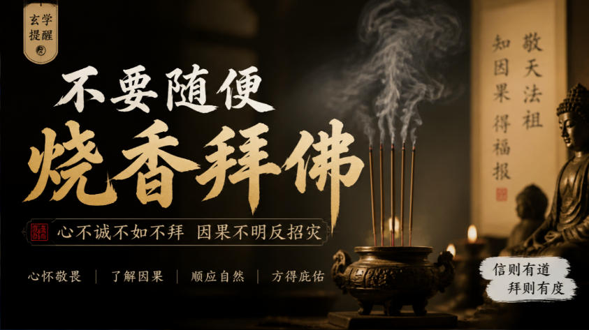 某公众号付费文章：玄学提醒：不要随便烧香拜佛-鑫梵淘