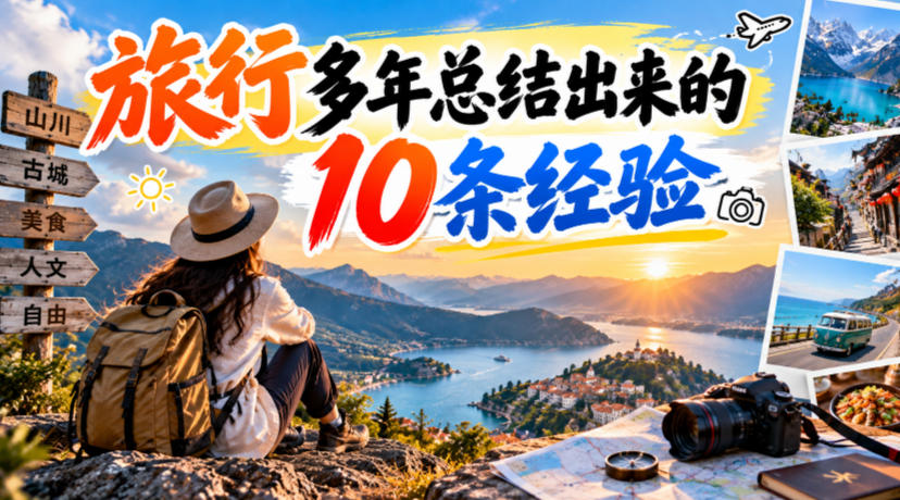 付费文章：旅行多年总结出来的10条经验-鑫梵淘