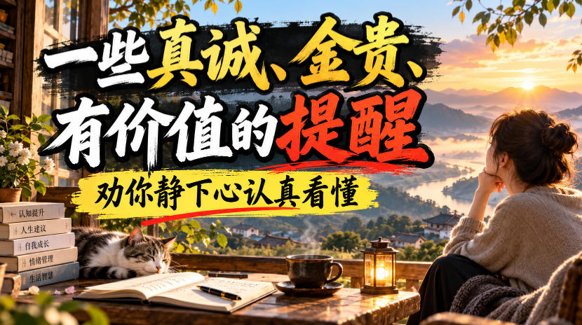 付费文章：一些真诚、金贵、有价值的提醒，劝你静下心认真看懂-鑫梵淘