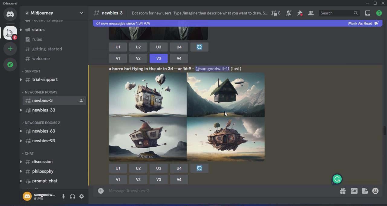 图片[3]-Midjourney AI：从零基础到高级版的大师班教程-34节课-中英字幕-鑫梵淘