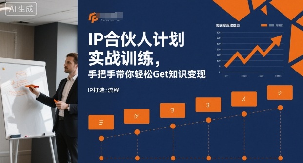 IP合伙人计划实战训练，手把手带你轻松Get知识变现-鑫梵淘