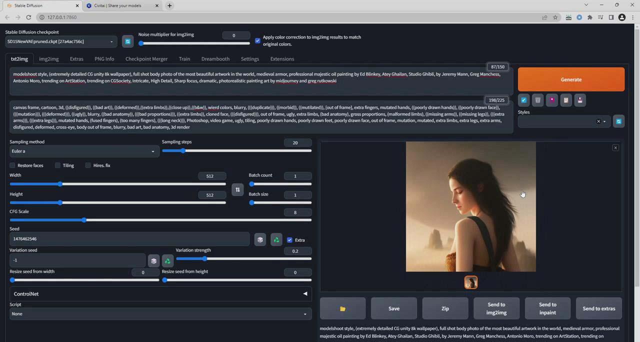 图片[2]-Stable Diffusion 大师班: 利用AI创建艺术图像及视频-31视频课-中英字幕-鑫梵淘