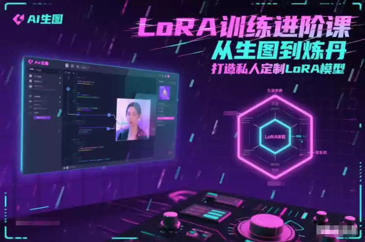 LoRA训练进阶课，从生图到炼丹，打造私人定制LoRA模型-鑫梵淘