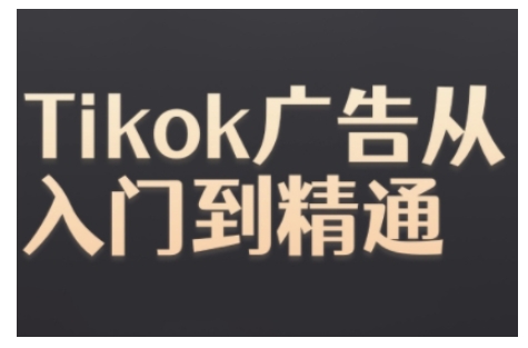 Tiktok Ads实操教程，Tiktok广告从入门到精通-鑫梵淘
