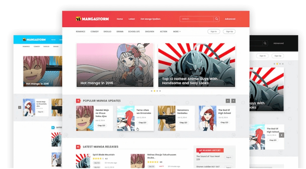 Madara 2.2.2.1主题源码 响应式WordPress漫画小说主题模板-鑫梵淘