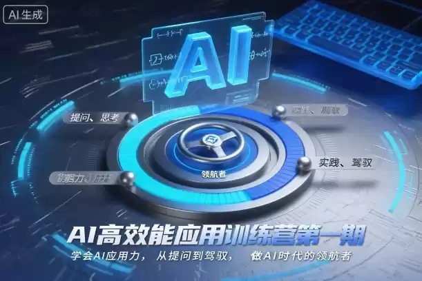 AI高效能应用训练营第一期，学会AI应用力，从提问到驾驭，做AI时代的领航者-鑫梵淘