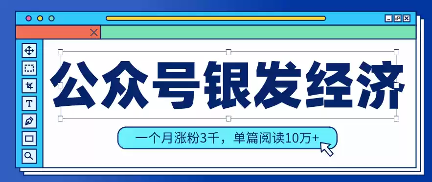 公众号老年哲学鸡汤赛道，一个月涨粉3千，单篇阅读10万+(详细操作教程)-鑫梵淘