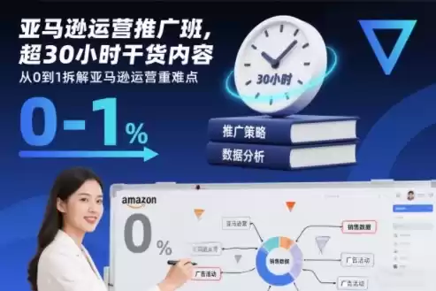 亚马逊运营推广班，超30小时干货内容，从0到1拆解亚马逊运营重难点-鑫梵淘