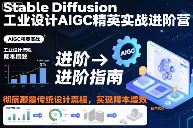 Stable Diffusion工业设计AIGC精英实战进阶营，彻底颠覆传统设计流程，实现降本增效-鑫梵淘
