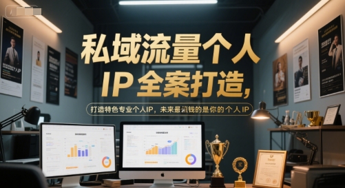 私域流量个人IP全案打造，打造特色专业个人IP，未来最值钱的是你的个人IP-鑫梵淘