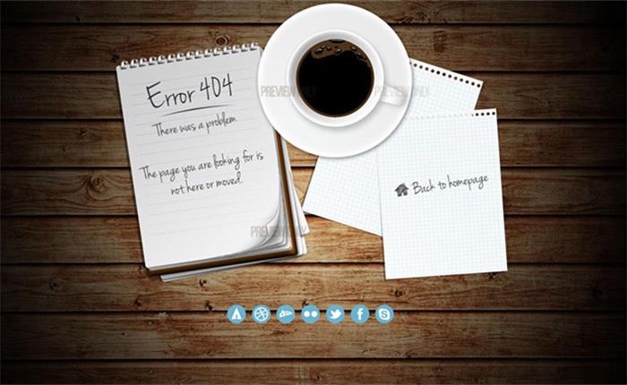 咖啡看书休闲时光404错误页面-鑫梵淘