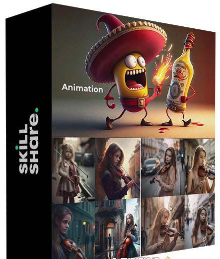 图片[1]-掌握 MidJourney V5 AI + ChatGPT创建一致的角色设计图像-22节课-中英字幕-鑫梵淘