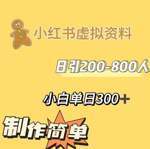 小红书动漫治愈图文的玩法，日引200-800人，小白单日变现300+-鑫梵淘