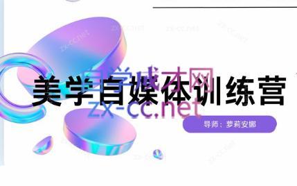 安娜·美学自媒体IP系统课-鑫梵淘